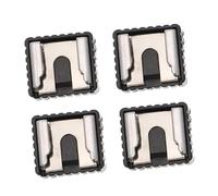 Kisangel 4 Piezas Adaptador de Montaje Zapata Caliente para Cámara Soporte Flash Compatible con Accesorios Hot Shoe Abs y Hierro