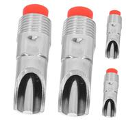Kisangel 4 Piezas Bebedero Automático para Lechones con Boquilla Inoxidable Sistema Resistente con Conector para Tanque de Agua Control de Flujo para y Fácil