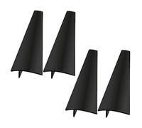 Kisangel 4 piezas Cubiertas de Silicona para Huecos de Estufa Relleno Resistente al Calor para Encimeras de Cocina de Protectores Fáciles de Instalar para Hornos y Placas de Cocina