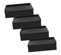 Kisangel 4 piezas Elevadores de Muebles Ajustables con Almohadillas Antideslizantes para Camas Sofás Mesas y Electrodomésticos Soporte Resistente para Patas y Marco de Cama