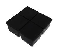 Kisangel 4 Piezas Elevadores de Muebles Cuadrados de Goma Antideslizantes Protectores de Patas para Sofá y Mesa Pads Resistentes la Humedad y Desgaste de Unidades