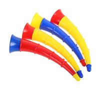 Kisangel 4 Piezas Juguete De Cuerno Juguete De Trompeta De Cuerno De Buey Fabricante De Ruido De Trompeta Fabricante De Ruido De Fiesta Cuerno De Trompeta De Plástico El Plastico