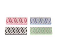 Kisangel 4 Piezas Kit para Afilado y Ajuste de Bordes de Esquí y Snowboard Piedra Especial para Eliminar y Rebabas Herramienta de Mantenimiento Duradera y Fácil de Usar para Temporada de