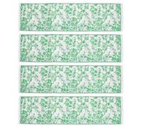 Kisangel 4 portatarjetas de Mahjong con Cierre a presión, Funda de 48 x 13 cm para Tarjetas de Reglas múltiples, Accesorios Reutilizables para Juegos de Mahjong para Clubes y Fiestas.