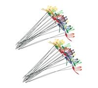 Kisangel 40 Estacas De Jardín De Libélula Libélula Realista 3D Simulada para Decoración De Jardín Exterior E Interior De Hadas Patio Césped Maceta