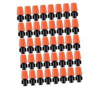 Kisangel 40 piezas Boquillas de Nebulización Ajustables y Cerrables para Riego de Jardín Naranja Aspersores Resistentes para Irrigación y Enfriamiento Accesorios Plásticos Duraderos