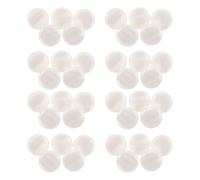 Kisangel 40 tapas para botones de acordeón: cubiertas redondas de plástico para teclas, repuestos para acordeón Bayan y piano - 15 mm/0,6 pulgadas, parte superior plana para reparación y