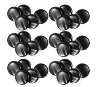 Kisangel 40 tapas para botones de acordeón: cubiertas redondas de plástico para teclas, repuestos para acordeón Bayan y piano - tapas planas de 15 mm/0,6 pulgadas para reparación y mantenimiento.