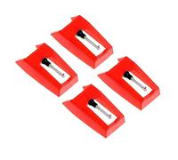 Kisangel 4piezas Cartucho De Aguja Para Fonógrafo Repuesto Aguja Para Tocadiscos Compatible Gramófono