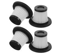 Kisangel 4piezas Filtro Lavable Reutilizable para Aspiradora Portátil y Coche Repuesto para Filtro de Limpiador Inalámbrico Protección de Motor y Captura de Polvo Fino Compatible