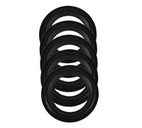 Kisangel 5 Piezas Anillos de Goma para Altavoces Kit Reparación Borde Envolvente Resistente al Clima para Doméstico y Exterior Accesorios Diy para Mejorar Sonido