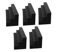 Kisangel 5 piezas Trampas Acústicas para Esquinas Absorbentes de Sonido para Estudio Salas y Oficinas Paneles Insonorizantes Resistentes y Elásticos
