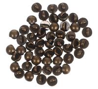 Kisangel 50 Mini Botones de Aleación de Zinc Forma de Champiñón para Costura, Versátiles y Fáciles de Colocar, Ideales para Proyectos DIY y Ropa de Muñecas