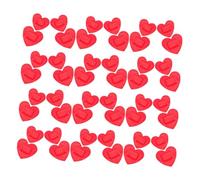 Kisangel 50 Piezas Unidades de Apósitos Adhesivos Forma de Corazón Tela Flexible Parches Médicos para Cicatrices Cómodos y Transpirables para Camping y Senderismo