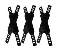 Kisangel 6 Correas Ajustables para Pedales de Bicicleta Estática Correas Fijas para Pies de Ciclismo Accesorio de Polipropileno Resistente Pack de 6 Unidades Uso para Entrenamiento