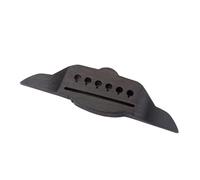 Kisangel 6 Cuerdas piano caballo puente de guitarra acustica puente de palo de rosa partes de guitarra acustica puente de silla de guitarra Bambú Café