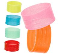 Kisangel 6 Piezas Anillos de Empuñadura de Tenis Antideslizantes de para Raquetas y Bádminton de Overgrip Convenientes