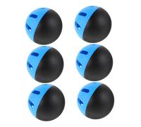 Kisangel 6 Piezas de Béisbol de Entrenamiento Eva Ultra Suaves y Huecas con Diseño Perforado para Interior y Exterior y Seguro para Prácticas de Bateo y Desarrollo de Habilidades