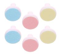 Kisangel 6 piezas de repuesto para lima de uñas de bebé, cortauñas eléctrico, cabezales de pulido, discos de limado para el cuidado de las uñas de los pies de bebés y niños pequeños.
