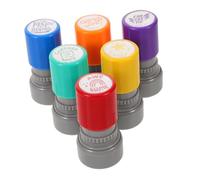 Kisangel 6 piezas Sello Autoentintado para Maestros de Sellos de Recompensa para Tareas Escolares para Aula y Evaluación Primaria y Secundaria