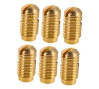 Kisangel 6 Piezas Tornillo De Ajuste Para Saxofón Reemplazo De Tornillos Para Tudel De Saxofón Herramienta De Reparación Metálica Para Mantenimiento