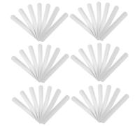 Kisangel 60 piezas Pulseras Slap Blancas PVC para Pintura DIY Brazaletes de Graffiti para Fiesta Premios de Aula y Manualidades Infantiles