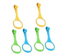 Kisangel 6piezas Anillas Para Cunas Infantiles Para Aprendizaje y Equilibrio Soporte Seguro Para Bebés Que Caminan Kit Resistente Para Ejercicio De Fuerza y Ayuda Para Ponerse
