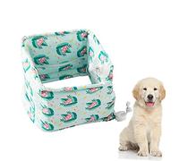 Kisangel 6piezas Collar Refrescante para Perros De Verano Pañuelo Neckerchief Creativo Color Incluye Coolants para Mantener Frescos Los Mascotas Épocas Calurosas
