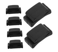 Kisangel 6piezas Soportes Portátiles para Púas De Guitarra Abrazadera De Goma para Guitarristas y Bajistas Organizador De Púas Eléctrica y Acústica