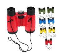 Kisangel 8 Piezas Binoculares para Compactos y Resistentes al Agua Juguete Educativo para Exploración Naturaleza Observación de Aves y Camping Diseño Ergonómico para Manos Pequeñas para al