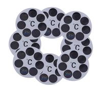 Kisangel 8 Piezas Calcomanías de para Agua de Baño para Bebés Adheribles LCD para Medición de Seguridad para Baños Infantiles y