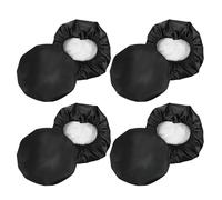 Kisangel 8 Piezas Funda para Sillín de Bicicleta Protector UV para Asientos Compactos Cubierta Ligera y Resistente para Bicicletas de Ciudad y Touring