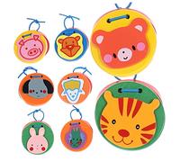Kisangel 8 Piezas Juguete Musical de Madera de Animales para Instrumento Educativo de para Desarrollo y Coordinación Iniciación Musical Infantil
