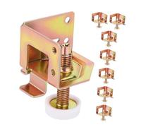 Kisangel 8 Piezas Pies Niveladores Ajustables para Muebles Patas de Nivelación Metálicas con Resistentes Alta Capacidad para Gabinetes Mesas y Escritorios Hogar y Oficina