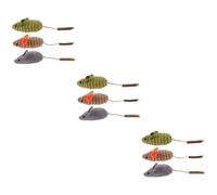 Kisangel 9 Piezas Juguete de gatera Interactivo Cat Toys Gatito Masticar morder Juguetes Peluche de Cerdo de Peluche ratón Gato Juguetes Gato Juguetes Ratones Menta Cuerda de algodón