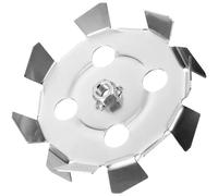 Kisangel Accesorio Mezclador para Taladro Eléctrico Cabezal Mezclador de Hierro Galvanizado Varilla Mezcladora Compacta para Pintura Cemento y Masilla Herramienta Versátil para