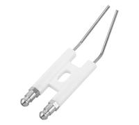 Kisangel Aguja de Encendido Cerámica de Alta Temperatura para Máquina de Proyector de Escenario, Electrodo Doble Punta Bobina de Encendido, Resistente para Efectos de Llama en Eventos y