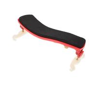 Kisangel Almohadilla Para Hombro De Violín 1/4-1/8 De Caucho Resistente Rojo, Reposapiés Portátil Duradero Para Instrumentos De Cuerda, Protección Cómoda Para Uso Interpretación y Práctica
