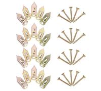 Kisangel Anclajes de Percusión Metálicos para Paneles de Yeso, Tornillos de Expansión Autoperforantes 20 Piezas, Fijación Resistente para Techos y Decoración, Uso en Paredes de Yeso