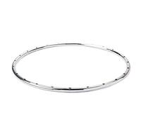 Kisangel Anillo De Hierro De Perforación Banjo Tensión Para Guitarra Once Aro De Tensión Silver