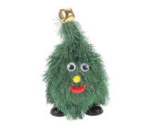 Kisangel Árbol de Navidad Eléctrico con Patas Oscilantes Juguete Decorativo Compacto y Automático para Adorno Festivo Divertido y Ahorrador de para Navideña
