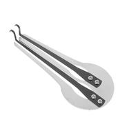 Kisangel Arpa de Boca Portátil Doble Tono, Instrumento Musical Étnico de Metal para Principiantes, Arpa Judía Ligera y Fácil de Usar, Adecuado para Meditación y Relajación, Obsequio