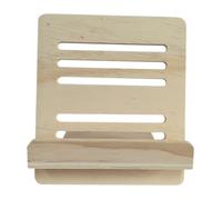 Kisangel Atril solo soporte de música portátil mini plegable estante de escritorio estante de almacenamiento de escritorio stand de música resistente puestos de libros musicales Madera