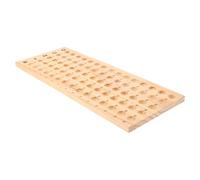 Kisangel Bandeja De Madera Maciza para Tablero De Bingo Organizador para Fiestas De Bingo Juguetes De Conteo para Pequeños Juguetes De Matemáticas