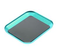 Kisangel Bandeja Magnética para Tornillos de Aleación de Aluminio Plato Organizador Verde para Piezas Pequeñas Soporte Magnético Resistente para Taller y Reparación Almacenamiento