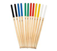 Kisangel Baquetas Antideslizantes 7a De Madera De Arce Natural, Set De 6 Pares De (,) Para Batería Electrónica y Acústica, Suministros Prácticos Para Percusión
