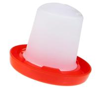 Kisangel Bebedero Automático para Pollos y Aves De Corral, Mini 160 Ml, Plástico Transparente, Alimentación para Granjas Domésticas y Profesionales