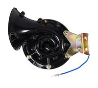 Kisangel Bocina de Caracol un Tono para Coche y Motocicleta Altavoz Eléctrico Potente y Claro Diseño Compacto Pequeño Resistente y Ligero Apta para Scooter ATV y Vehículos