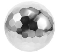 Kisangel Bola Decorativa Hueca de Acero Inoxidable de 15 CM Acabado Espejo Brillante Esfera Reflectante para Exteriores Globo Reflectante para Jardín y Estanque Adorno Metálico