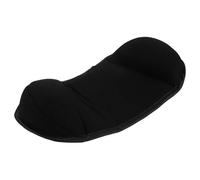 Kisangel Bolsa Colgante para Cochecito con Soporte Cervical para Niña Cojín de Cabeza y Múltiples Compartimentos para Organización Compatible Mayoría de Marcas y Modelos Color Negro